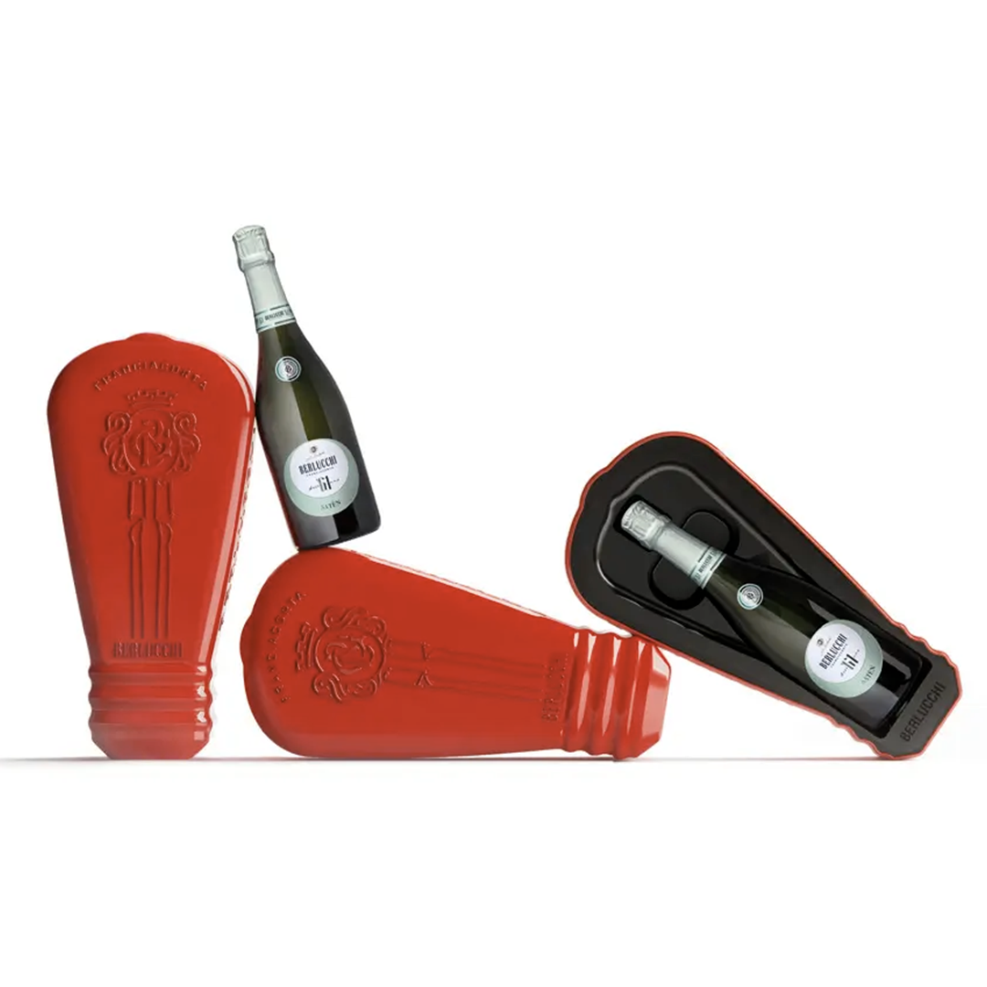 Franciacorta Saten 61 - Berlucchi - Idea Pop - Confezione Lampadina