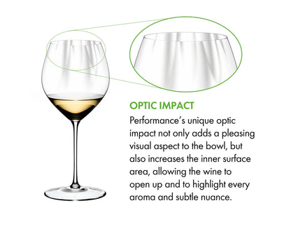 Riedel Performance - Calice Vino Bianco - Chardonnay In Vetro Cristallino