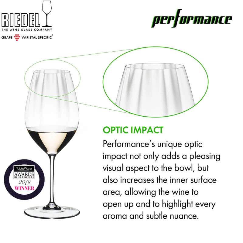 Riedel Performance - Calice Vino Bianco - Riesling In Vetro Cristallino