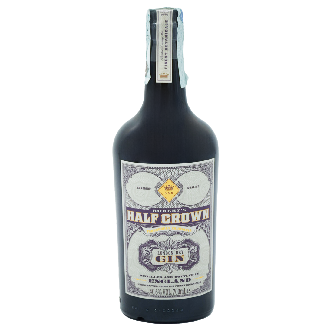 Half Crown Gin - London Dry - Rokeby's - England